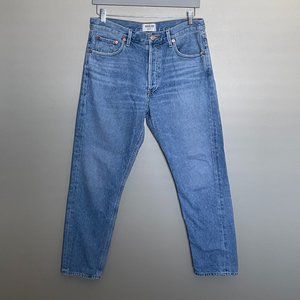 Agolde Feel Good medium wash high waisted jeans size 30